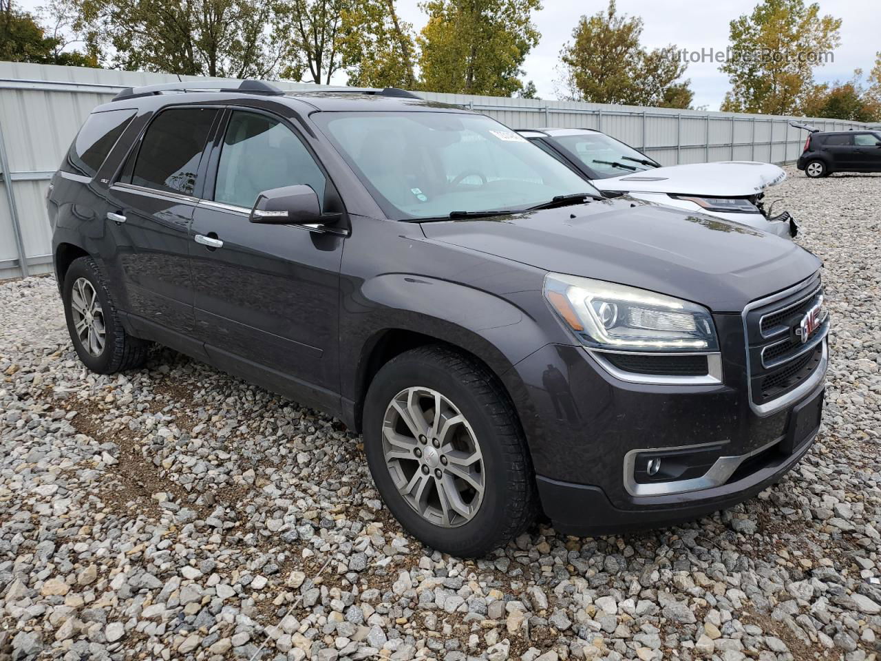 2015 Gmc Acadia Slt-1 Серый vin: 1GKKVRKD3FJ334609