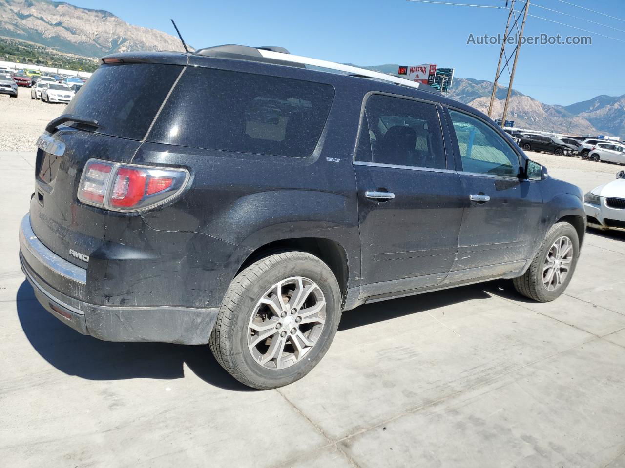 2013 Gmc Acadia Slt-1 Черный vin: 1GKKVRKD4DJ186421