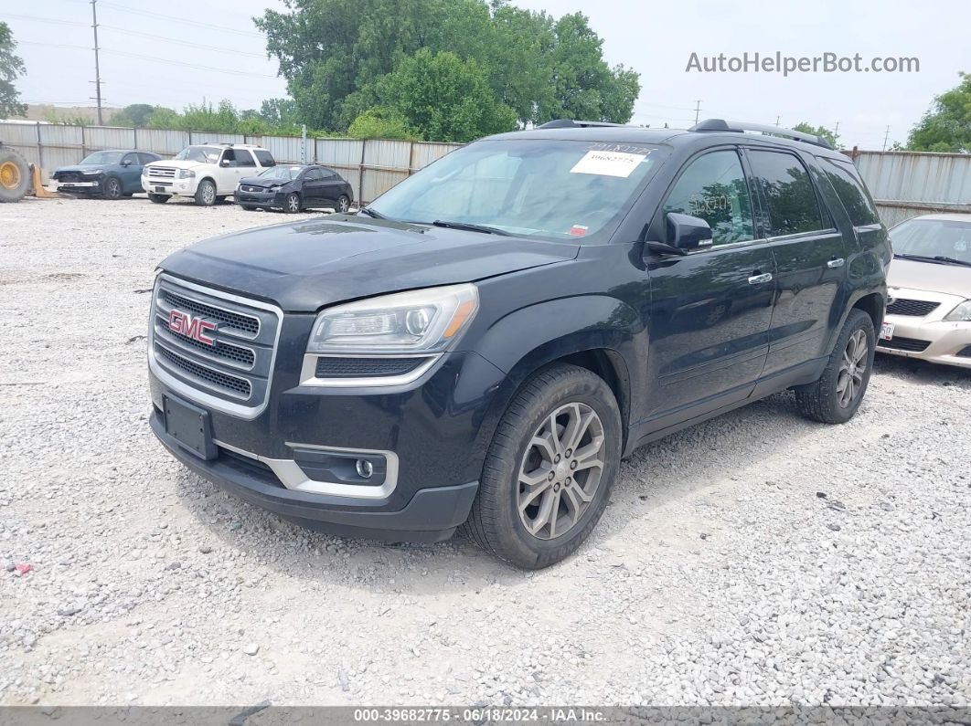 2013 Gmc Acadia Slt-1 Black vin: 1GKKVRKD4DJ190260