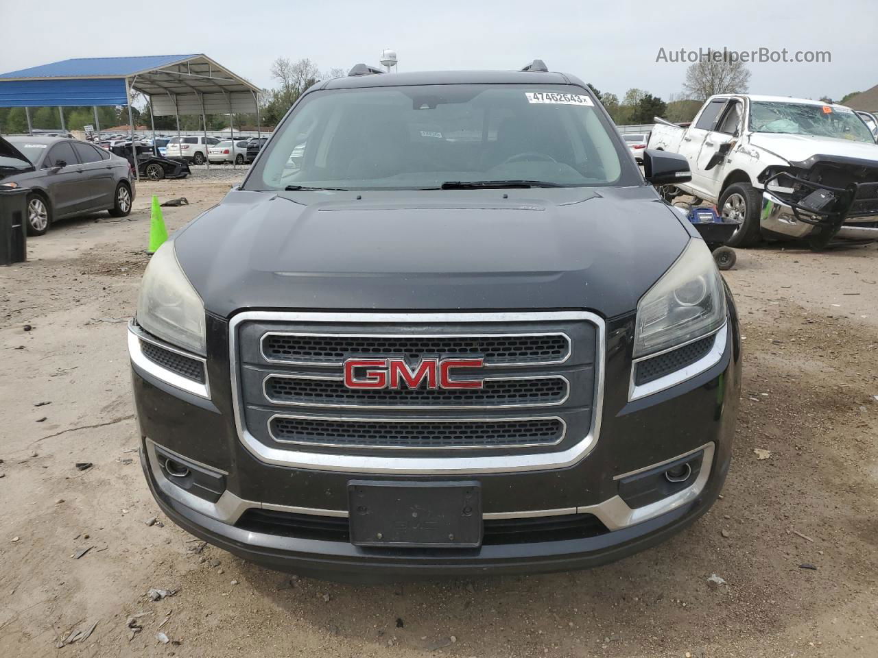 2014 Gmc Acadia Slt-1 Black vin: 1GKKVRKD4EJ153730