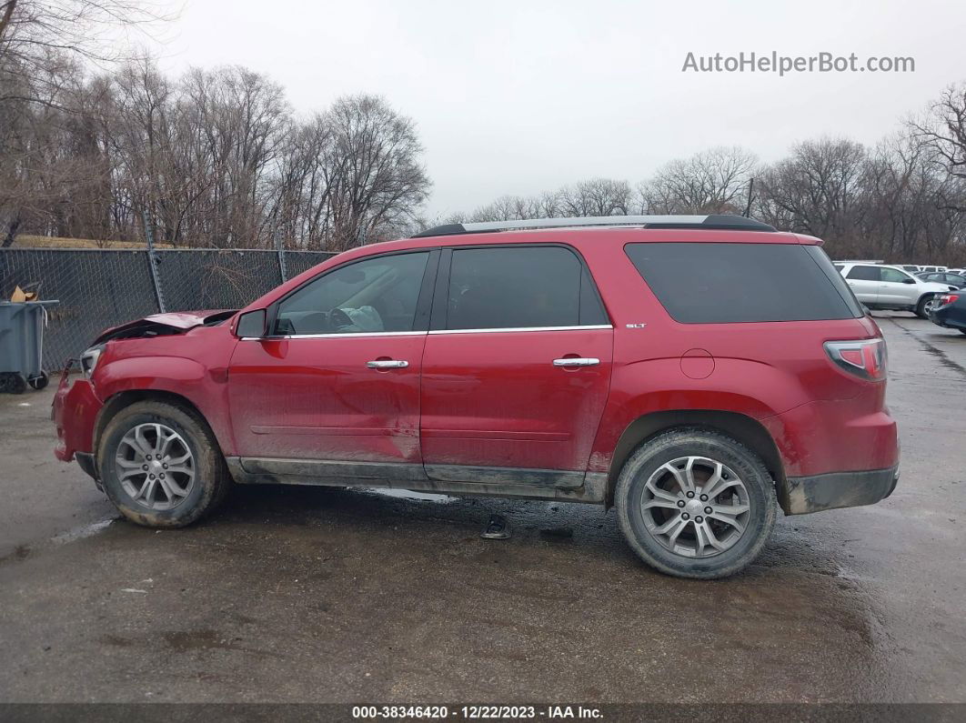 2014 Gmc Acadia Slt-1 Красный vin: 1GKKVRKD4EJ270630