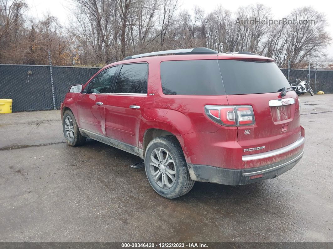 2014 Gmc Acadia Slt-1 Красный vin: 1GKKVRKD4EJ270630