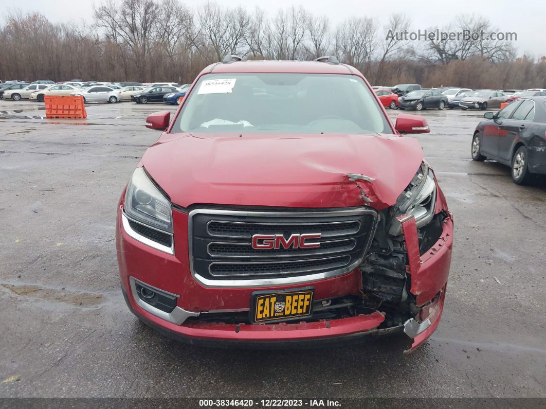 2014 Gmc Acadia Slt-1 Красный vin: 1GKKVRKD4EJ270630