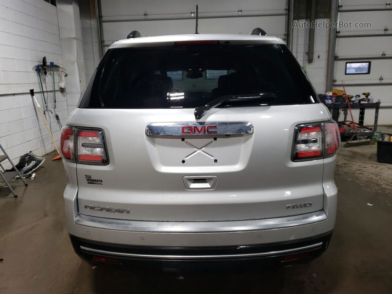 2015 Gmc Acadia Slt-1 Silver vin: 1GKKVRKD4FJ116405