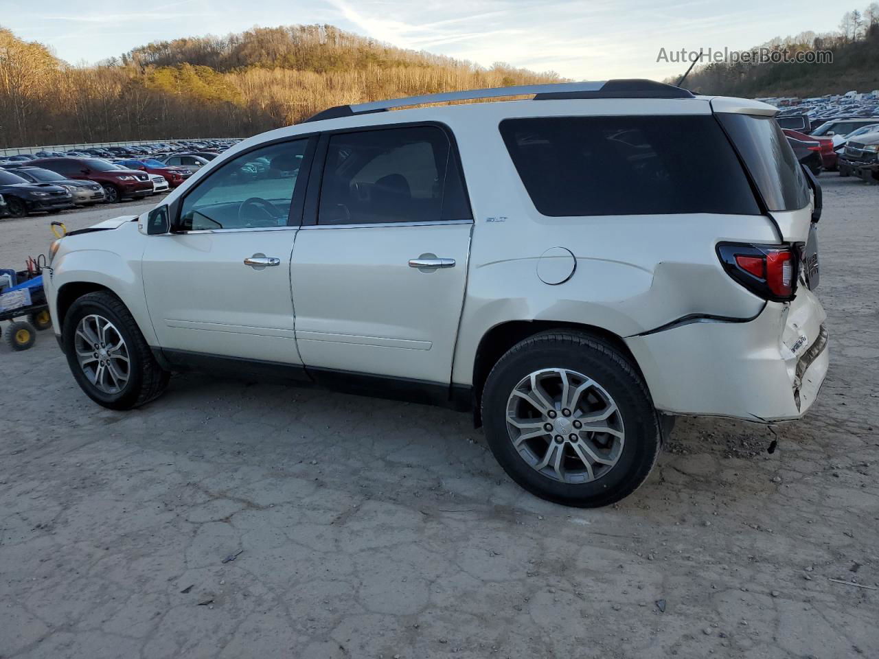 2015 Gmc Acadia Slt-1 Белый vin: 1GKKVRKD4FJ163823