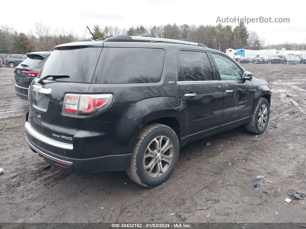 2013 Gmc Acadia Slt-1 Black vin: 1GKKVRKD5DJ149121