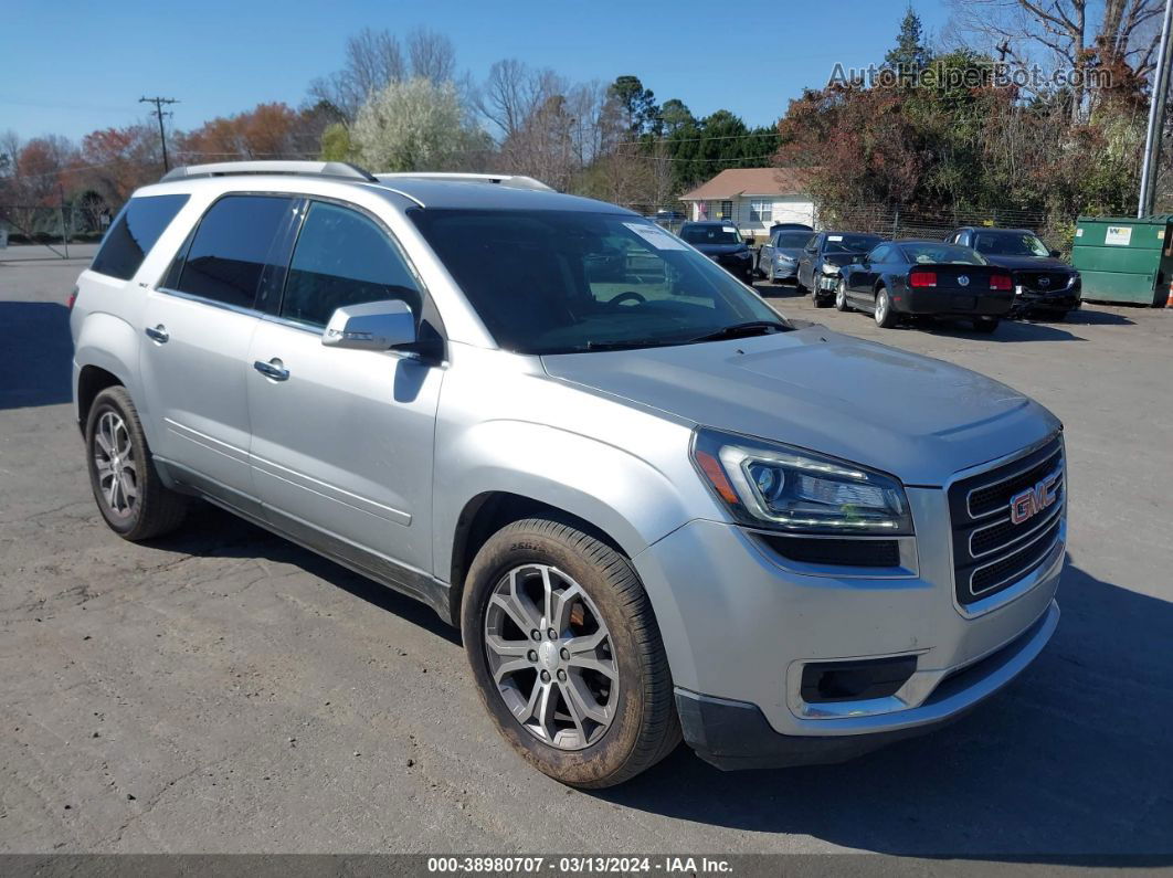 2013 Gmc Acadia Slt-1 Silver vin: 1GKKVRKD5DJ258288