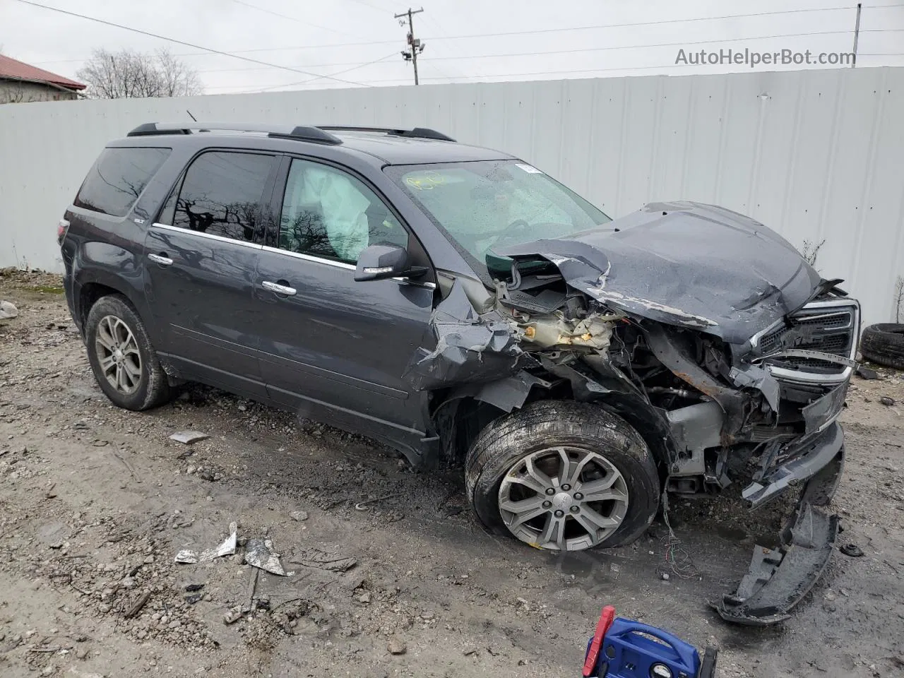 2014 Gmc Acadia Slt-1 Серый vin: 1GKKVRKD5EJ212848