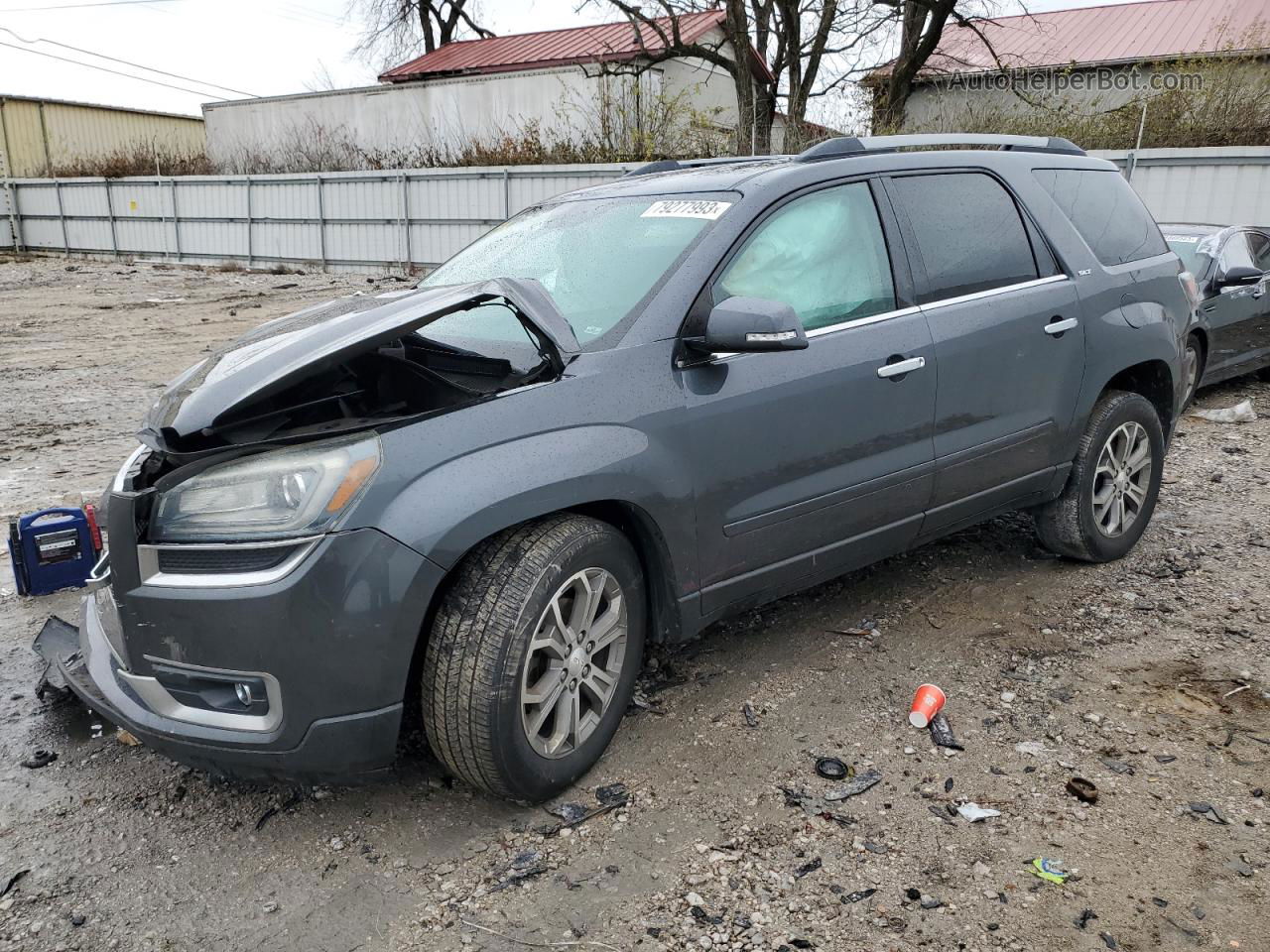 2014 Gmc Acadia Slt-1 Серый vin: 1GKKVRKD5EJ212848