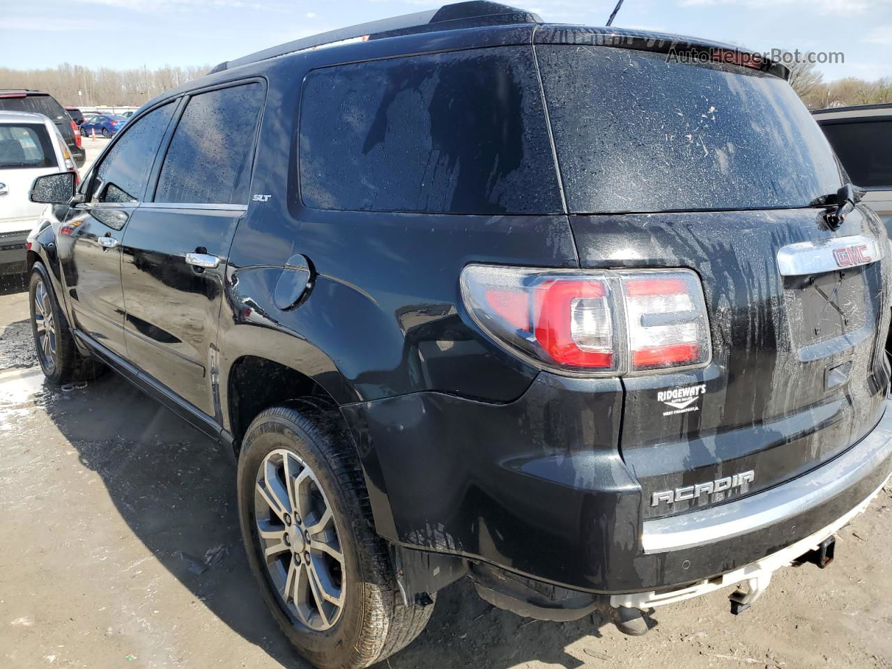 2014 Gmc Acadia Slt-1 Black vin: 1GKKVRKD5EJ234087