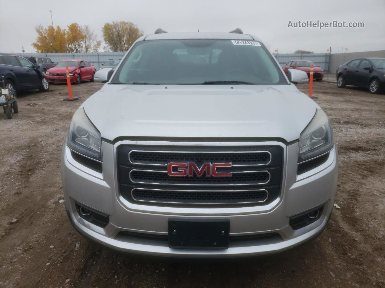 2013 Gmc Acadia Slt-1 Silver vin: 1GKKVRKD6DJ194486