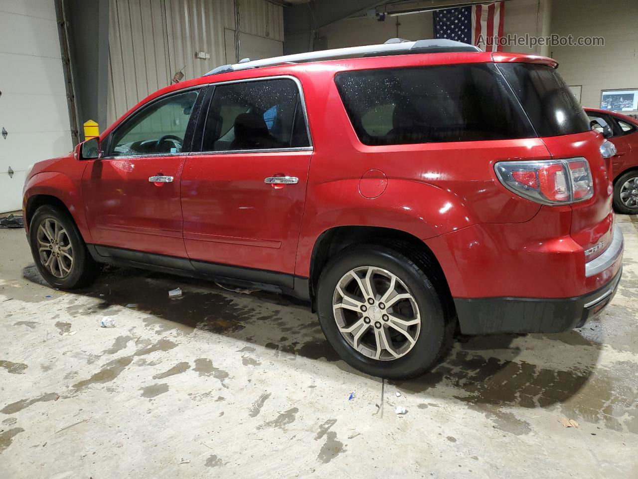 2013 Gmc Acadia Slt-1 Red vin: 1GKKVRKD6DJ223369