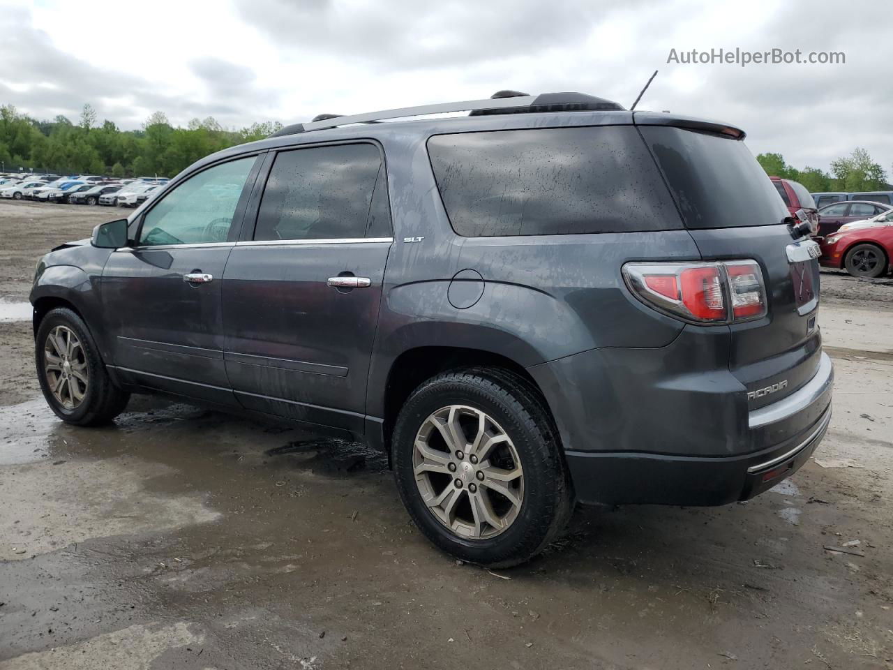 2013 Gmc Acadia Slt-1 Blue vin: 1GKKVRKD6DJ252127