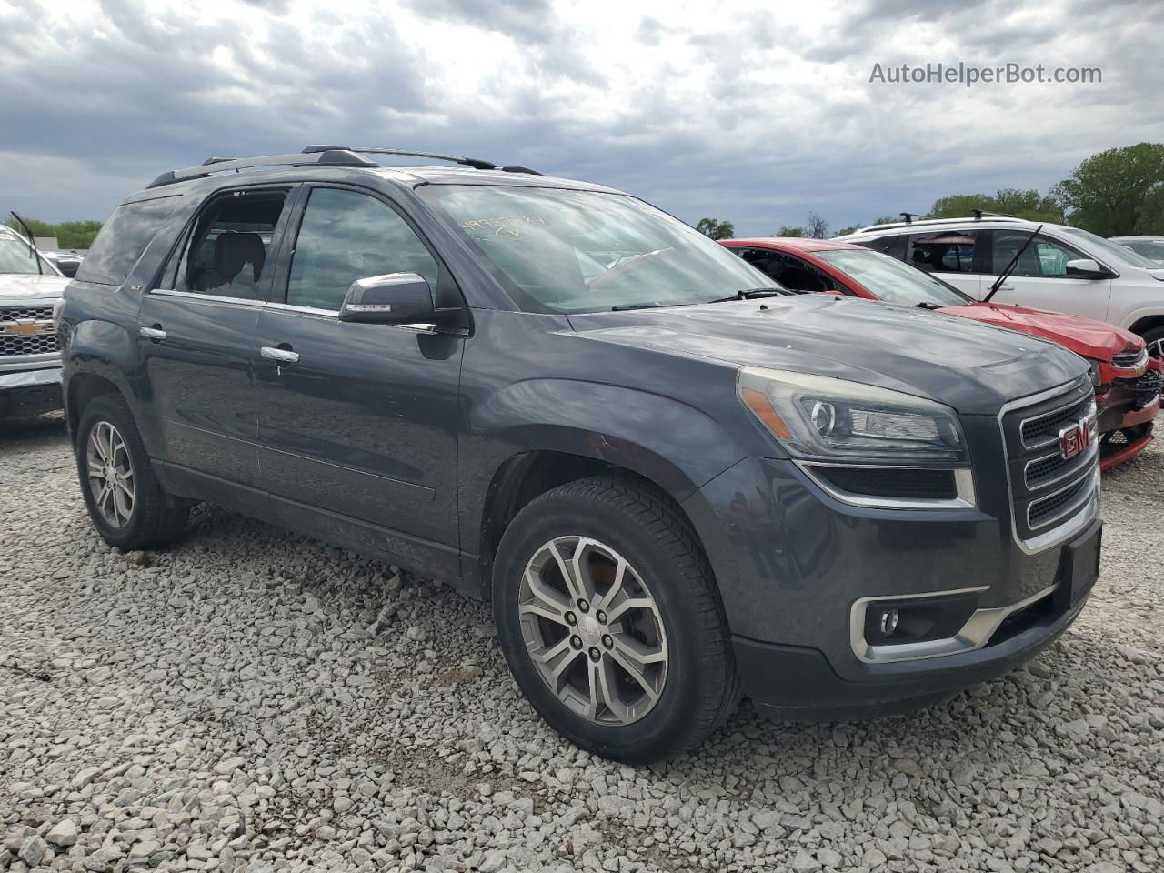 2014 Gmc Acadia Slt-1 Серый vin: 1GKKVRKD6EJ220747