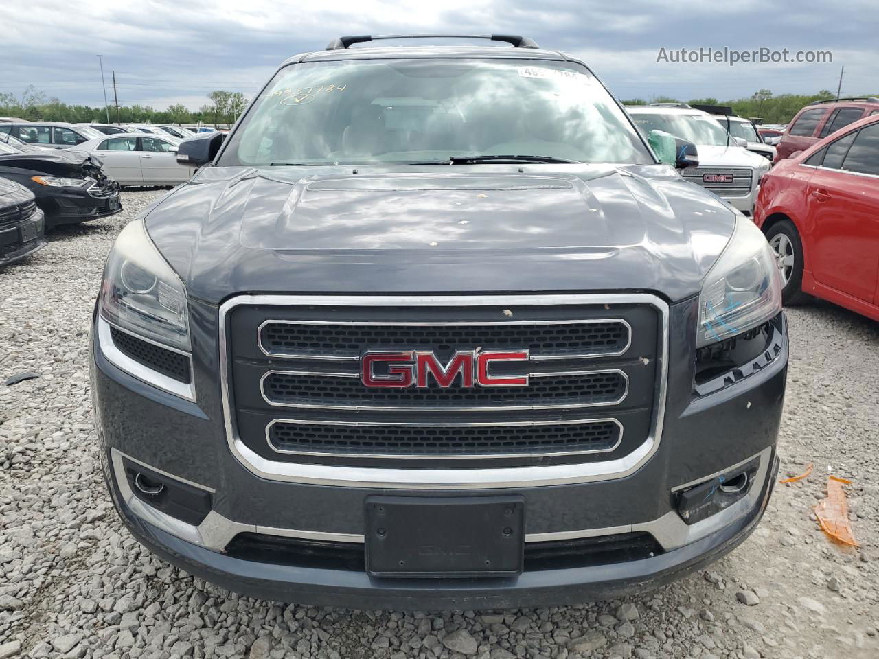 2014 Gmc Acadia Slt-1 Gray vin: 1GKKVRKD6EJ220747