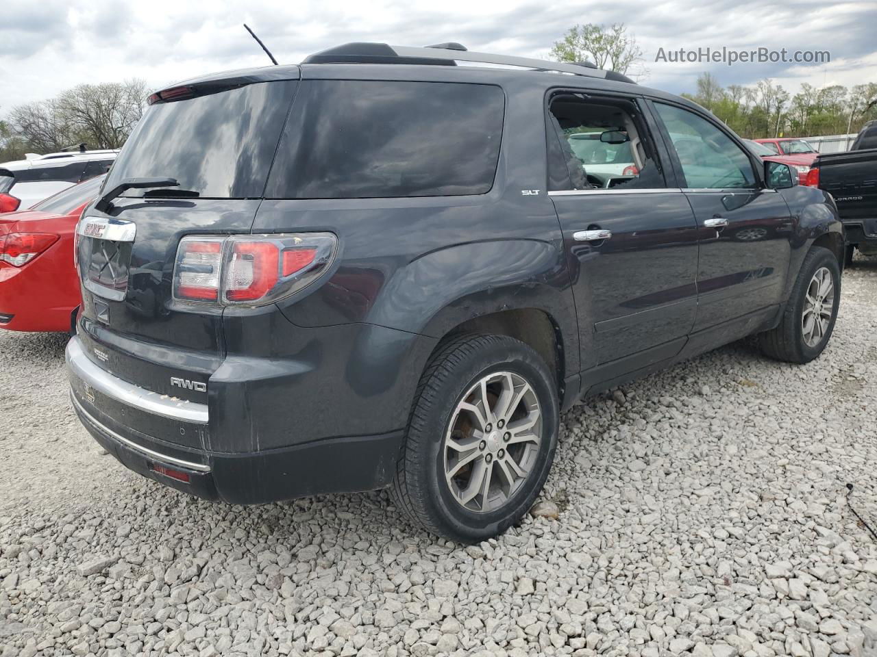 2014 Gmc Acadia Slt-1 Серый vin: 1GKKVRKD6EJ220747