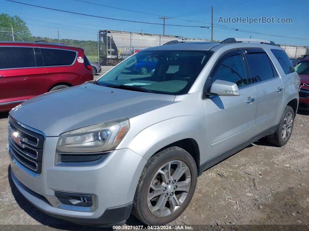 2014 Gmc Acadia Slt-1 Silver vin: 1GKKVRKD6EJ334439