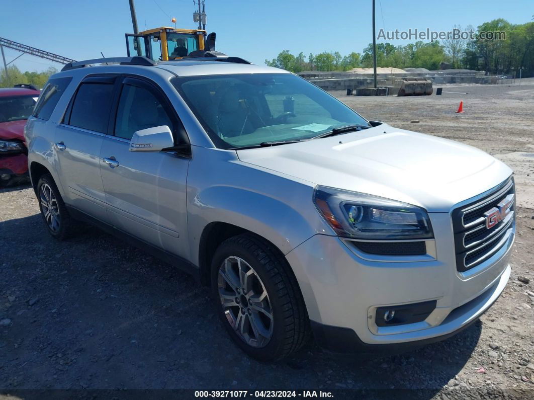 2014 Gmc Acadia Slt-1 Silver vin: 1GKKVRKD6EJ334439