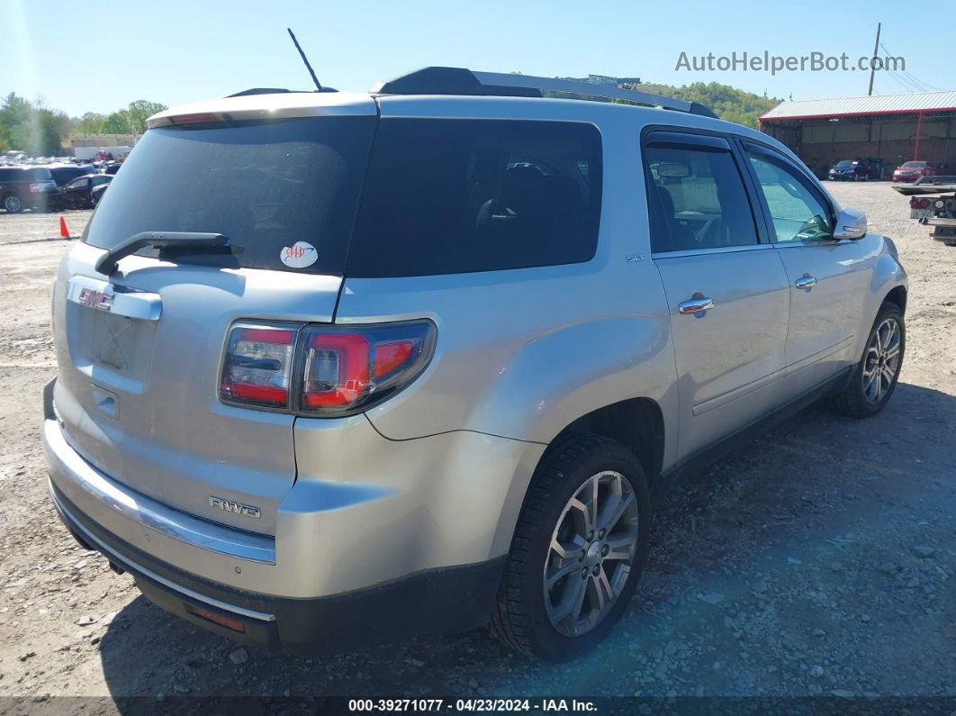 2014 Gmc Acadia Slt-1 Silver vin: 1GKKVRKD6EJ334439