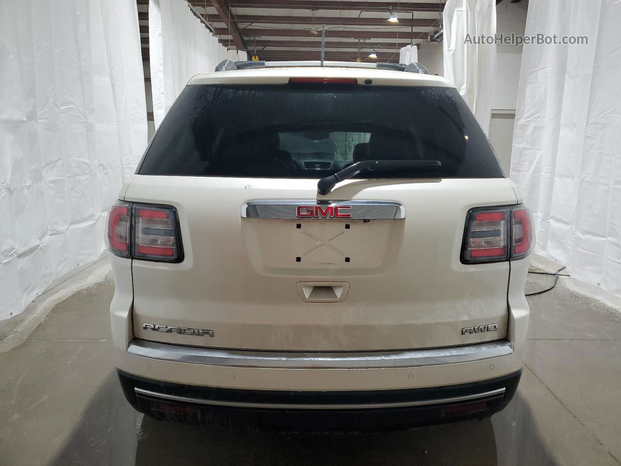 2015 Gmc Acadia Slt-1 White vin: 1GKKVRKD6FJ140981