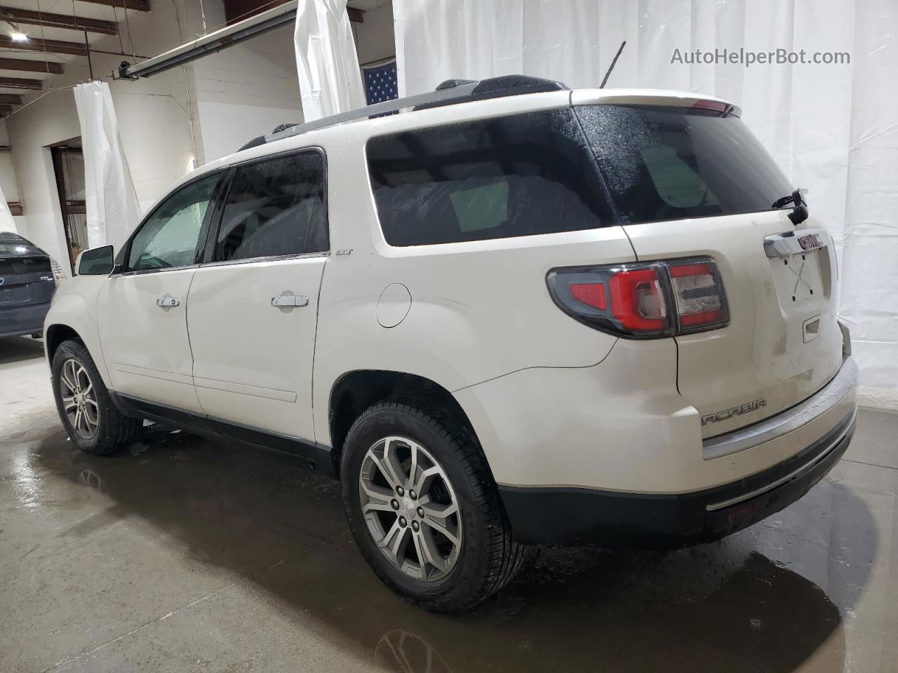 2015 Gmc Acadia Slt-1 White vin: 1GKKVRKD6FJ140981