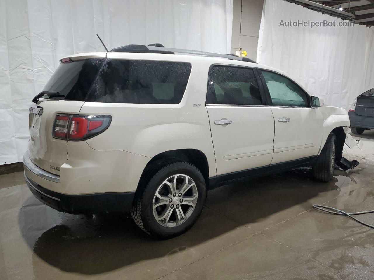 2015 Gmc Acadia Slt-1 White vin: 1GKKVRKD6FJ140981