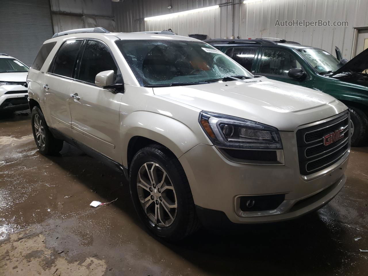 2014 Gmc Acadia Slt-1 Silver vin: 1GKKVRKD7EJ290256