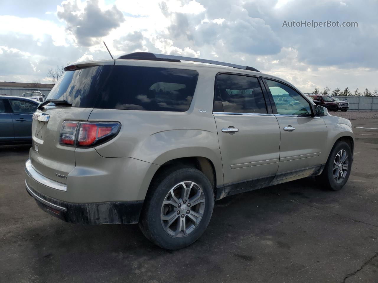 2015 Gmc Acadia Slt-1 Бежевый vin: 1GKKVRKD7FJ101168