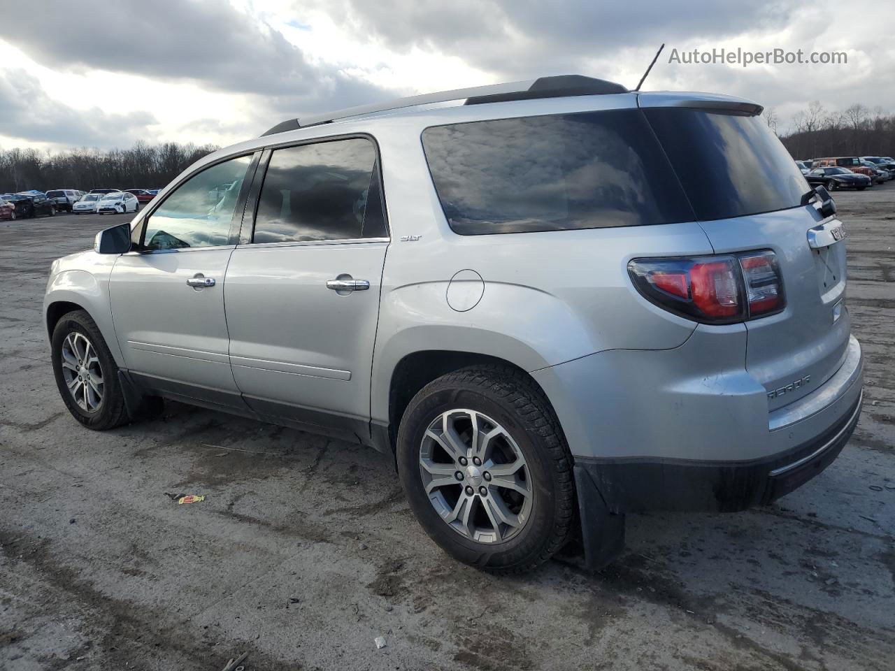 2015 Gmc Acadia Slt-1 Silver vin: 1GKKVRKD7FJ253886