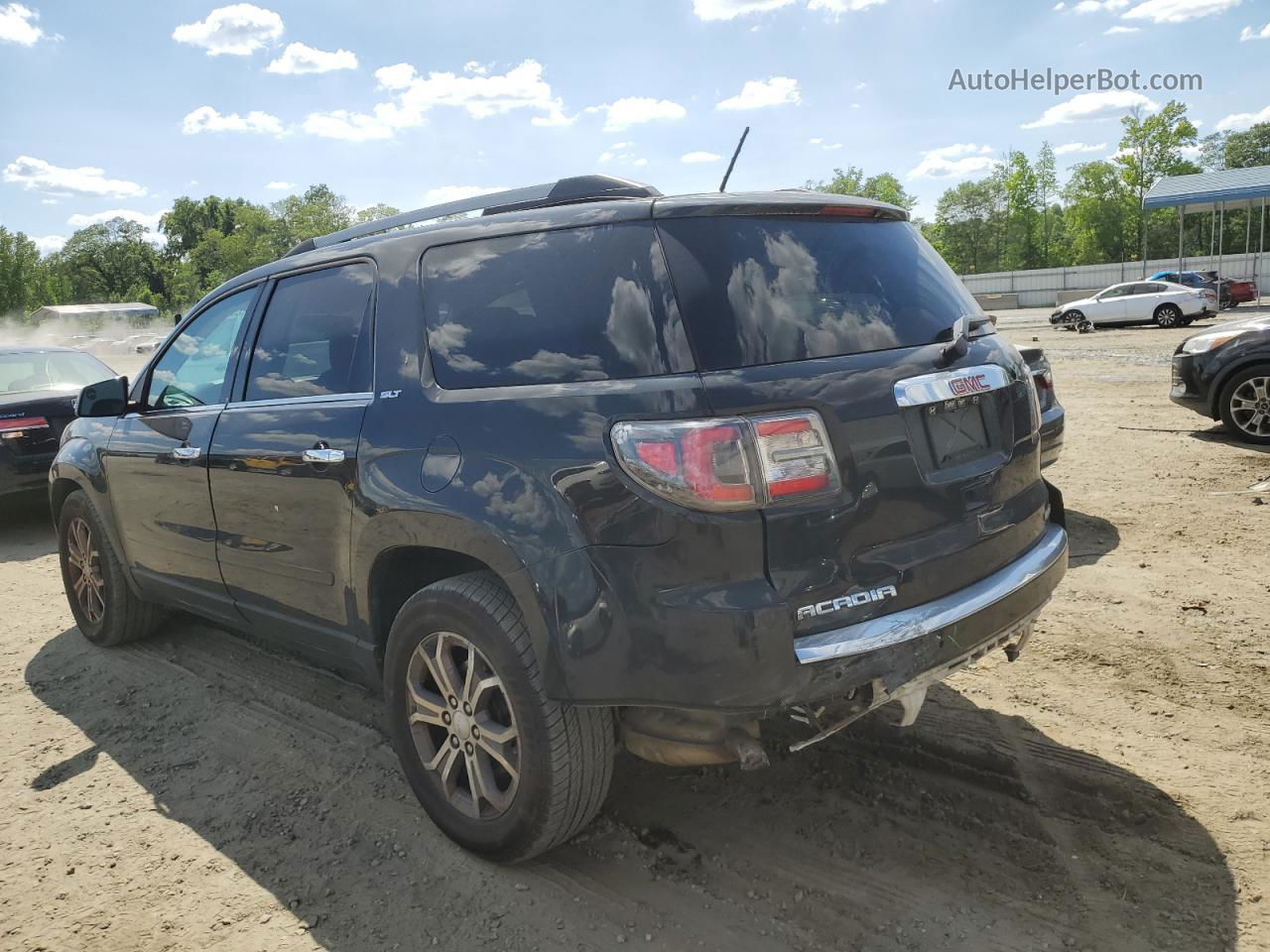 2013 Gmc Acadia Slt-1 Black vin: 1GKKVRKD8DJ197681