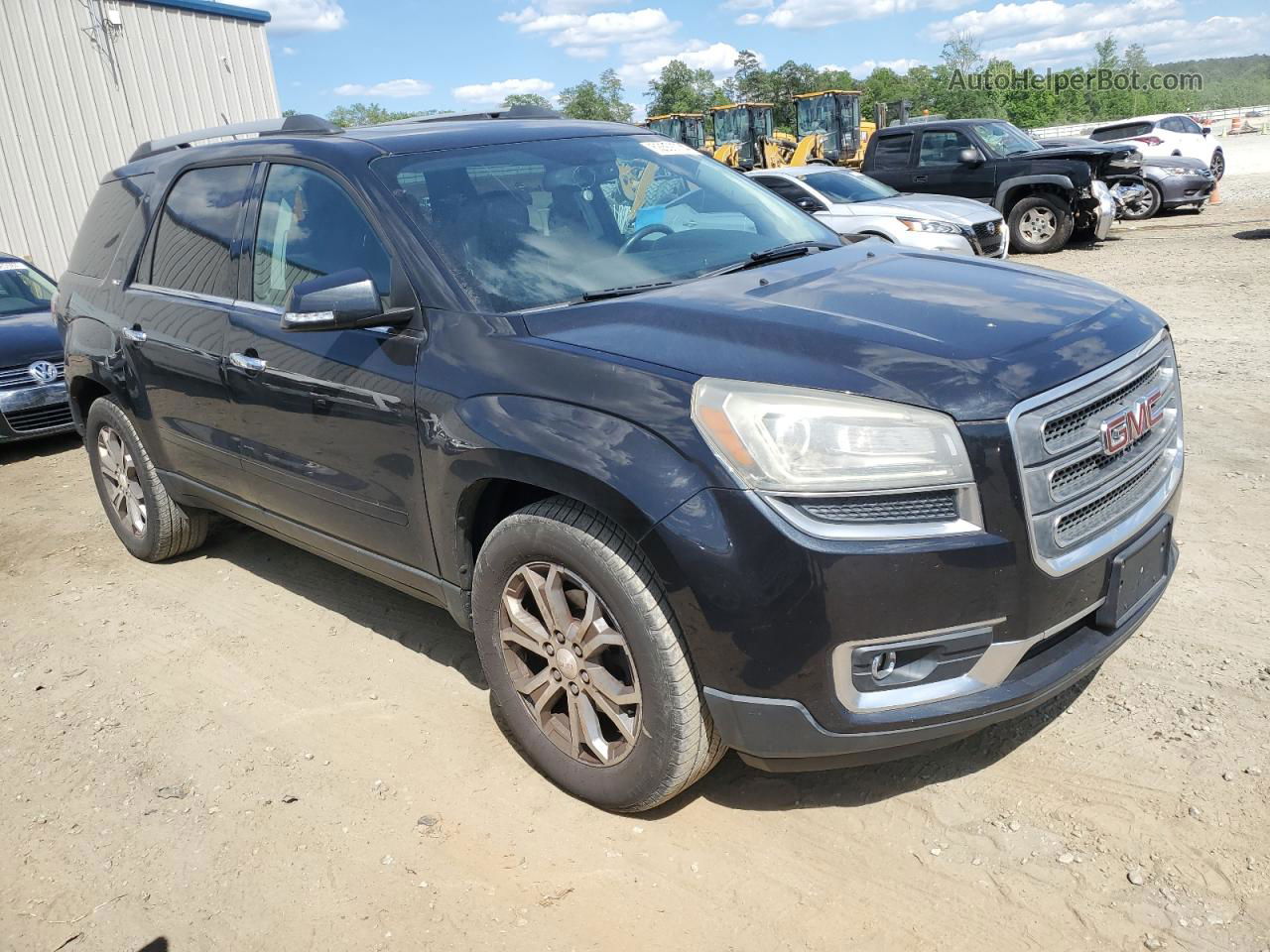 2013 Gmc Acadia Slt-1 Черный vin: 1GKKVRKD8DJ197681