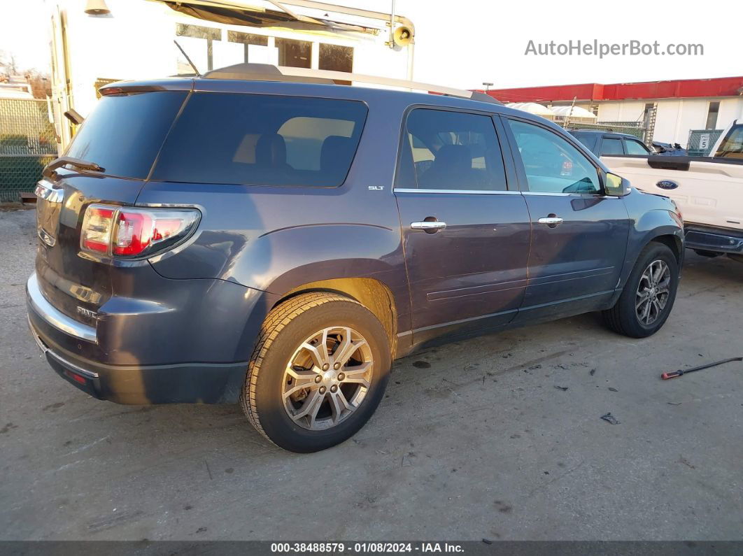 2013 Gmc Acadia Slt-1 Blue vin: 1GKKVRKD8DJ261864