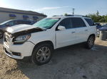 2014 Gmc Acadia Slt-1 White vin: 1GKKVRKD8EJ109536