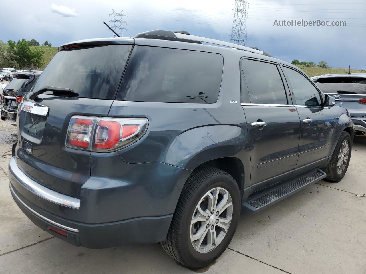 2014 Gmc Acadia Slt-1 Charcoal vin: 1GKKVRKD8EJ112436