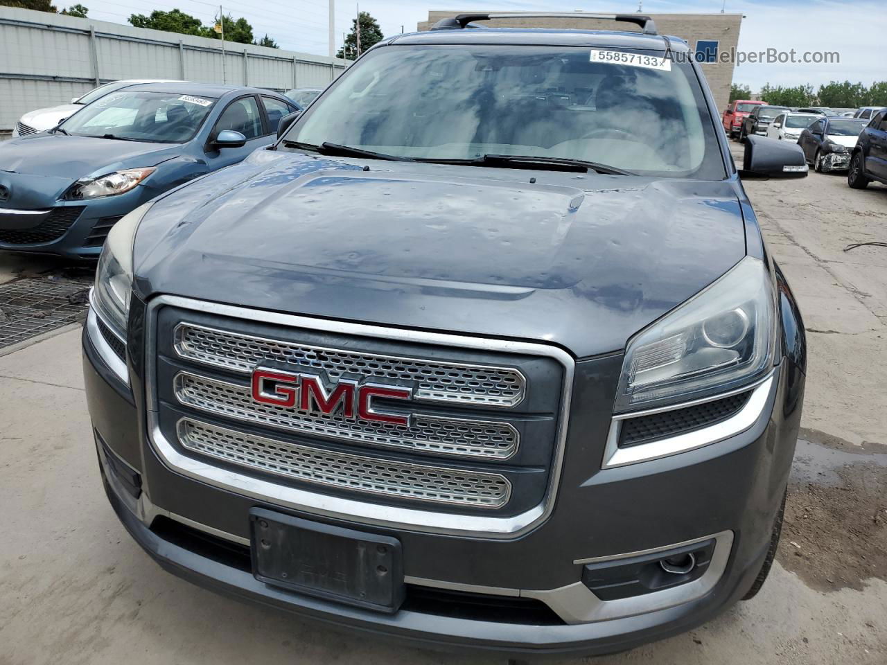 2014 Gmc Acadia Slt-1 Charcoal vin: 1GKKVRKD8EJ112436