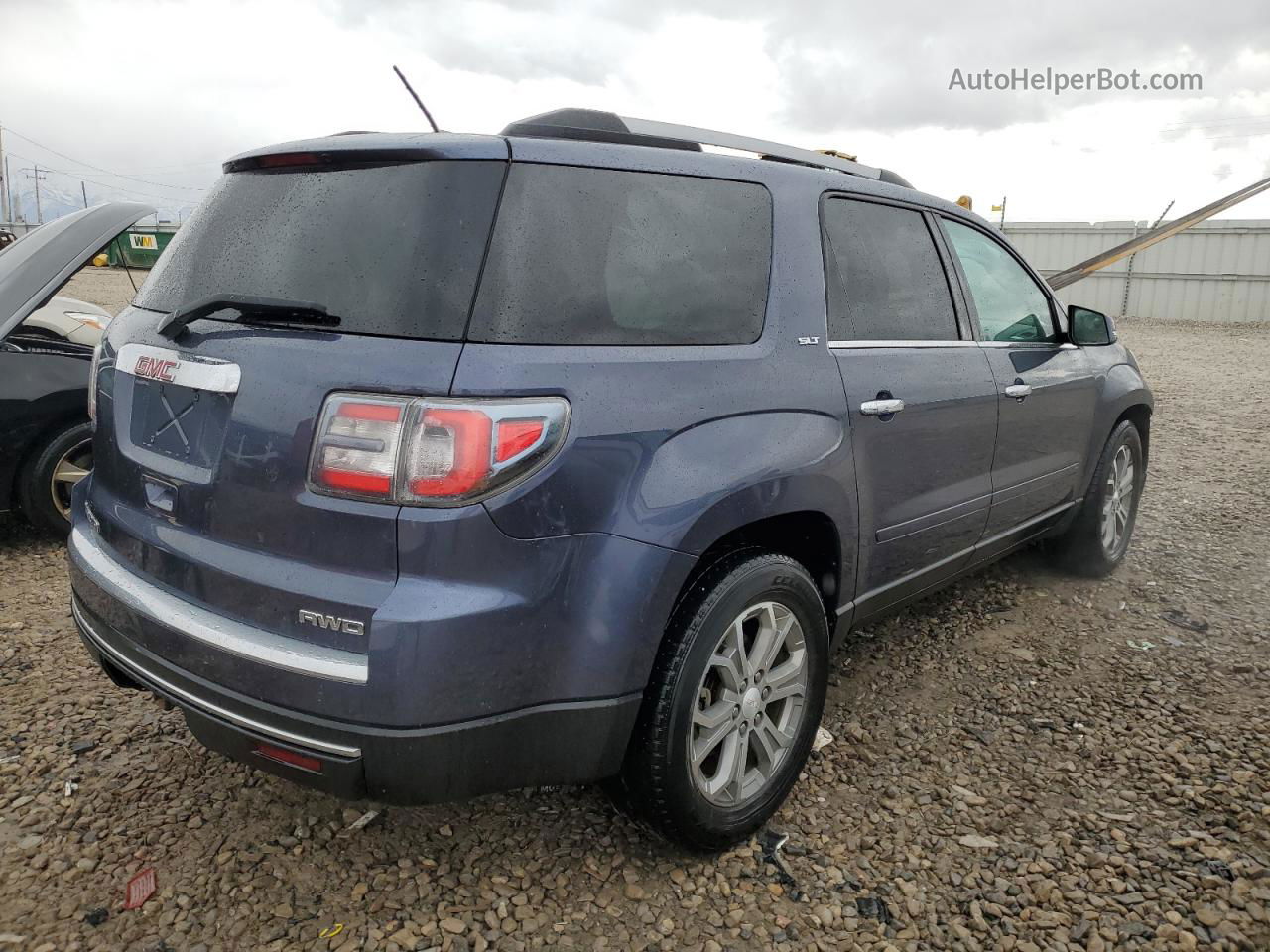 2014 Gmc Acadia Slt-1 Blue vin: 1GKKVRKD8EJ138597