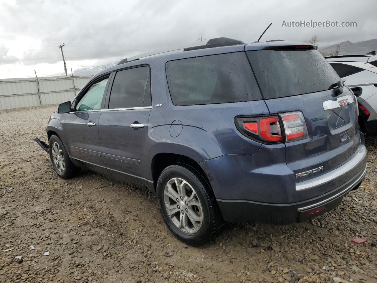 2014 Gmc Acadia Slt-1 Blue vin: 1GKKVRKD8EJ138597