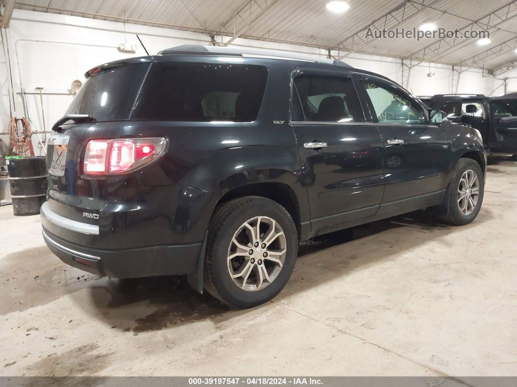 2014 Gmc Acadia Slt-1 Black vin: 1GKKVRKD8EJ339044