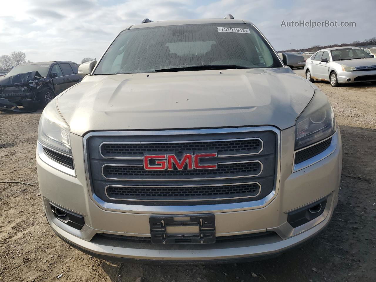 2015 Gmc Acadia Slt-1 Beige vin: 1GKKVRKD8FJ279333