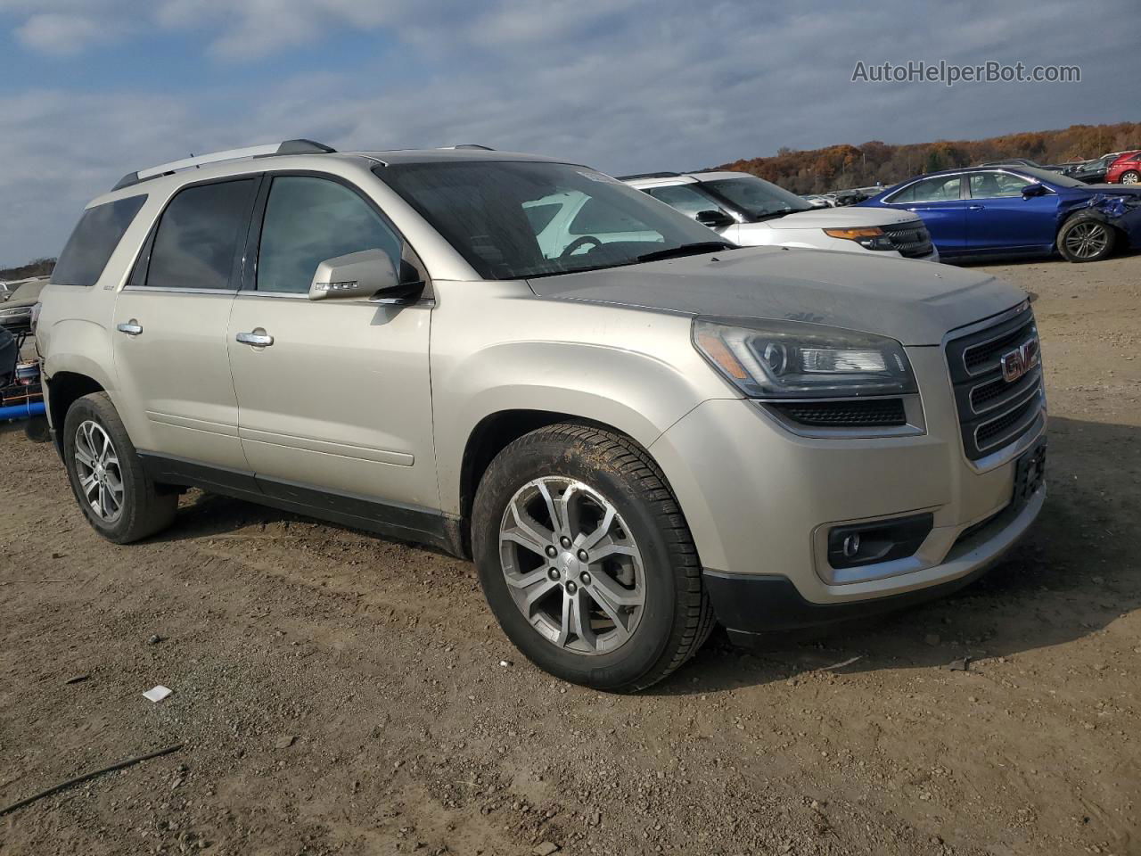 2015 Gmc Acadia Slt-1 Бежевый vin: 1GKKVRKD8FJ279333