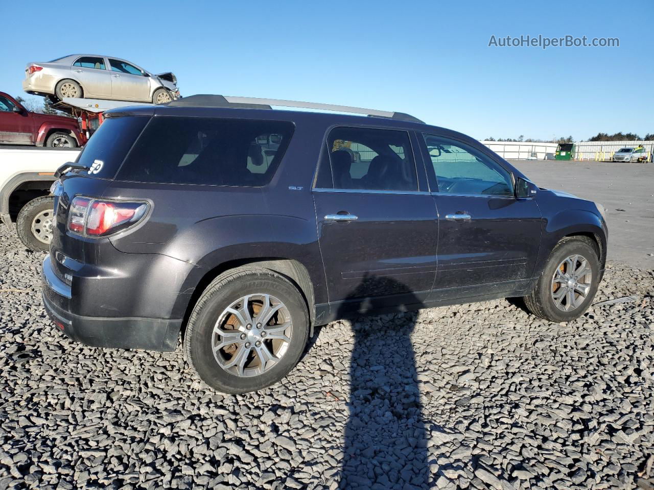 2013 Gmc Acadia Slt-1 Gray vin: 1GKKVRKD9DJ188696