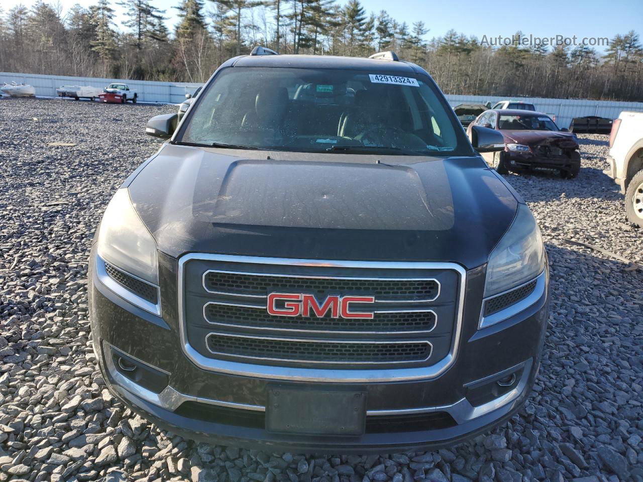 2013 Gmc Acadia Slt-1 Серый vin: 1GKKVRKD9DJ188696