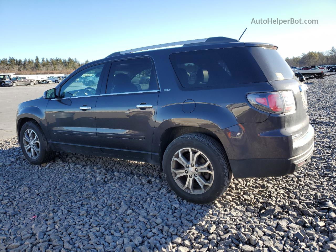 2013 Gmc Acadia Slt-1 Серый vin: 1GKKVRKD9DJ188696