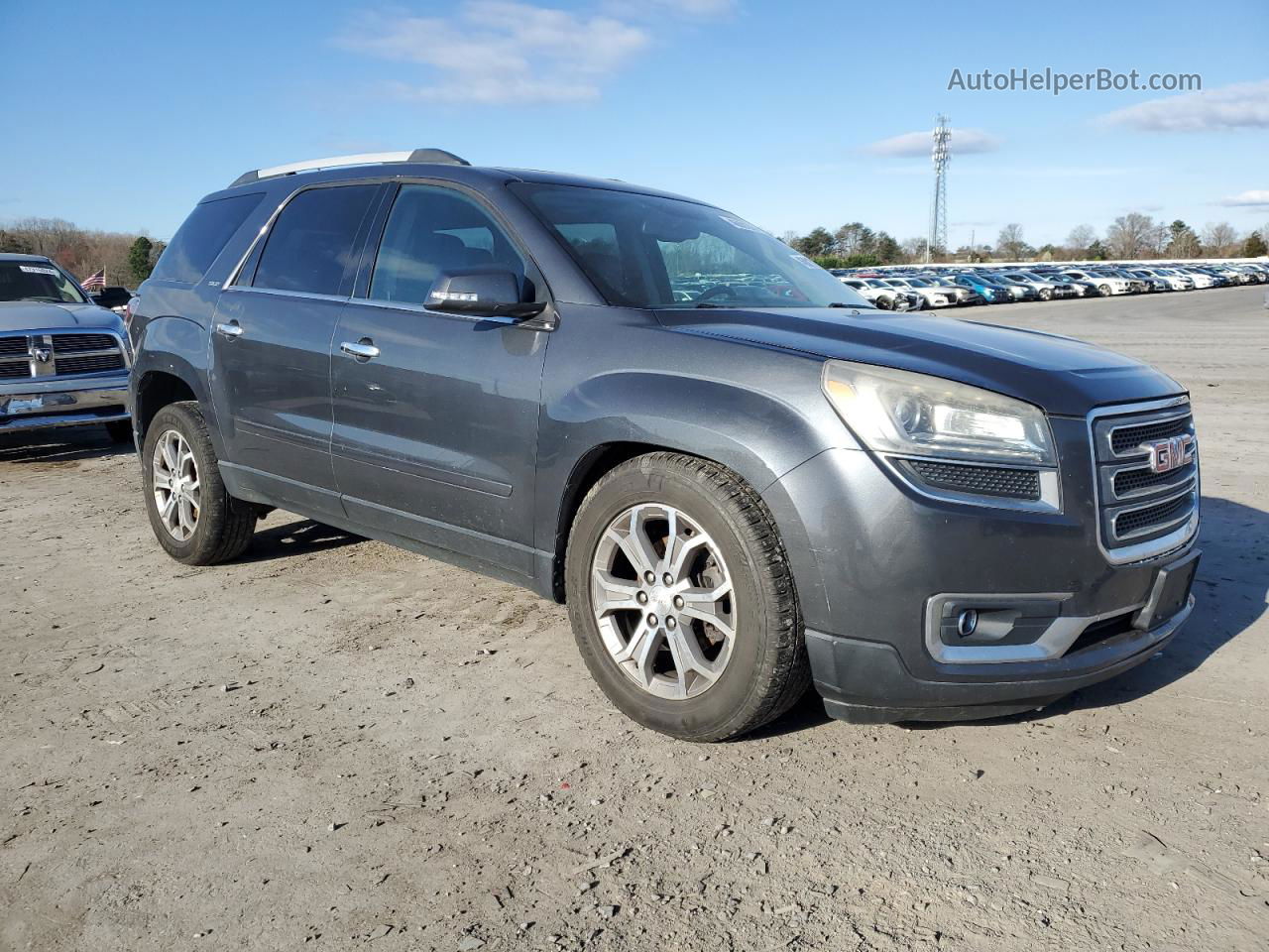 2013 Gmc Acadia Slt-1 Charcoal vin: 1GKKVRKD9DJ235077