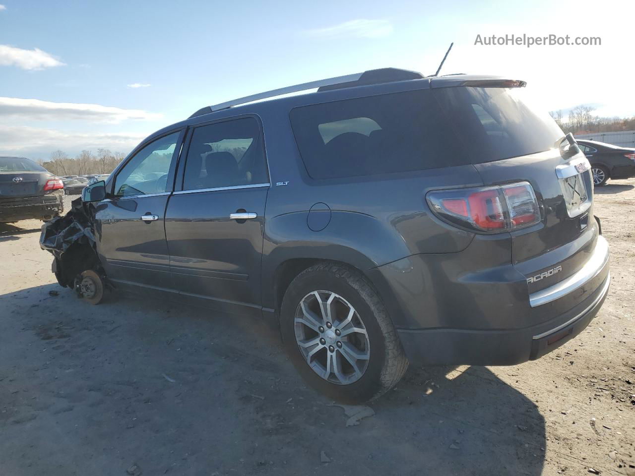 2013 Gmc Acadia Slt-1 Charcoal vin: 1GKKVRKD9DJ235077