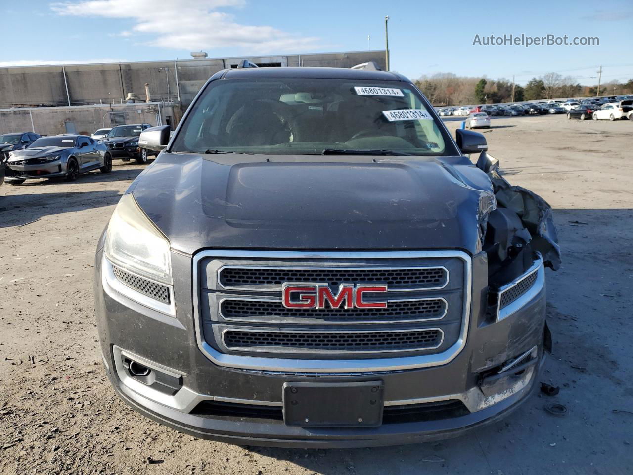 2013 Gmc Acadia Slt-1 Charcoal vin: 1GKKVRKD9DJ235077