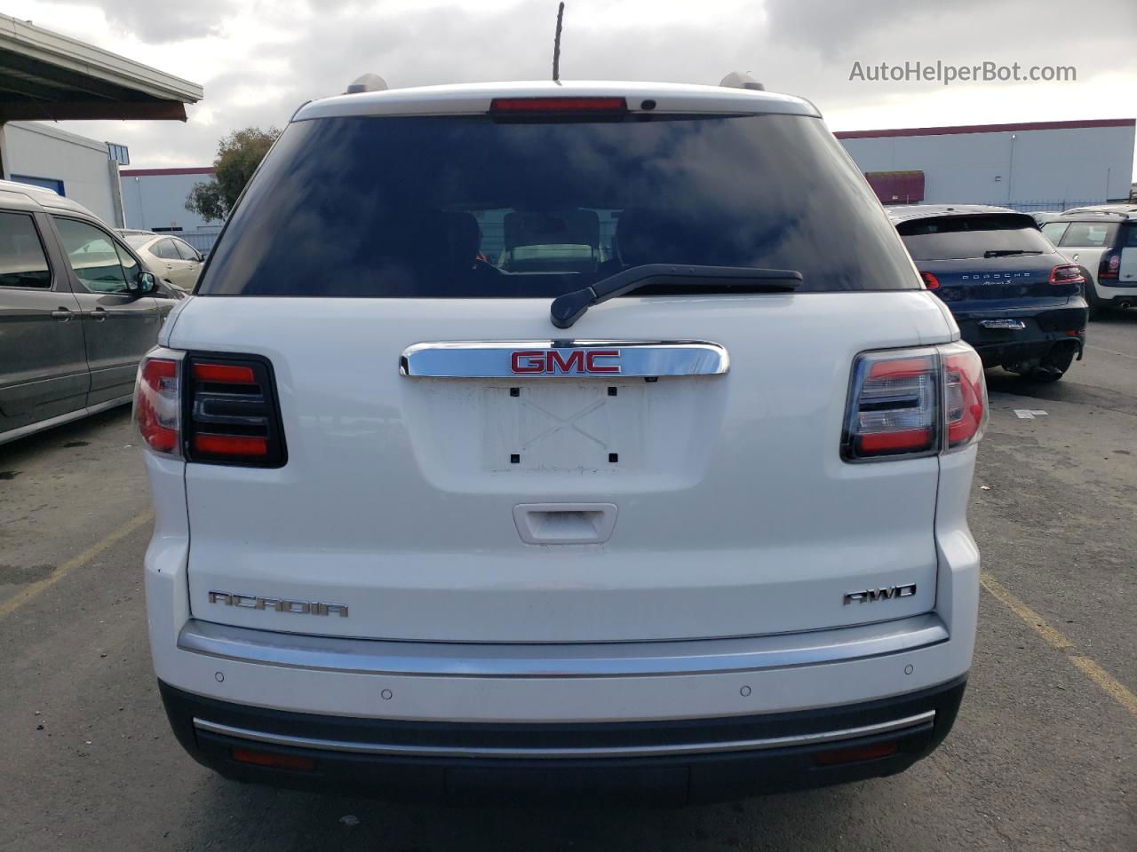 2014 Gmc Acadia Slt-1 Белый vin: 1GKKVRKD9EJ137846