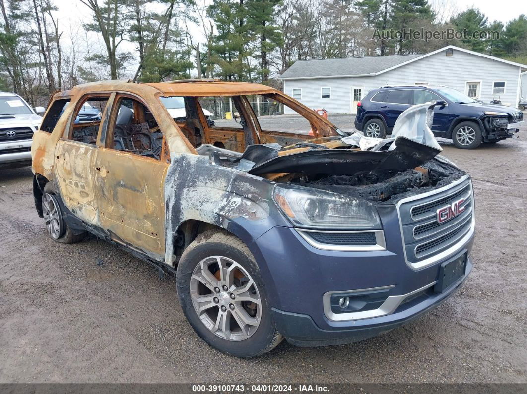 2014 Gmc Acadia Slt-1 Синий vin: 1GKKVRKD9EJ173472