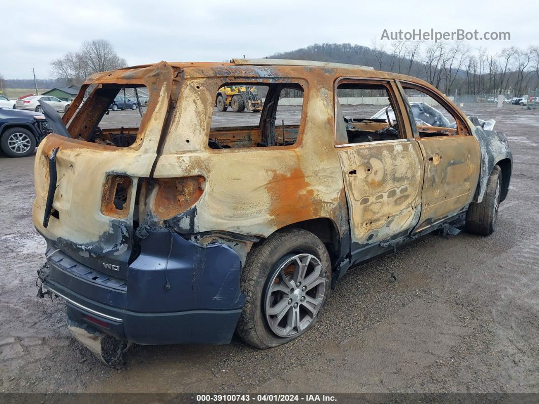 2014 Gmc Acadia Slt-1 Синий vin: 1GKKVRKD9EJ173472