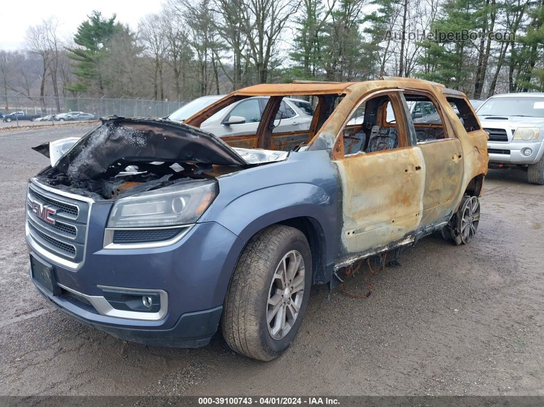 2014 Gmc Acadia Slt-1 Синий vin: 1GKKVRKD9EJ173472